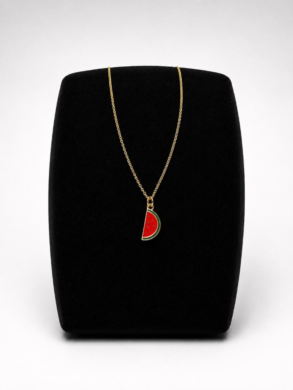 Watermelon Slice Necklace 🍉